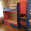 Сине-розовый набор мебели в детскую комнату для двоих