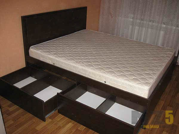 Двуспальные кровати в Минске - Купить кровать из кожи, массива и МДФ