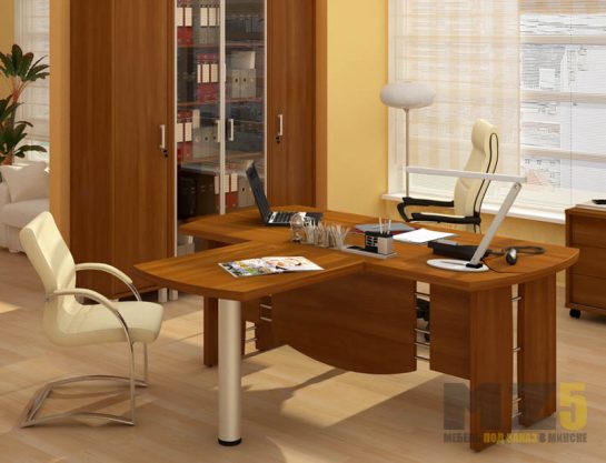 Офисная мебель в кабинет руководителя из МДФ