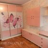 Нежно-розовая детская комната для девочки