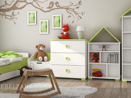 Аккуратная современная мебель для трехлетних детей