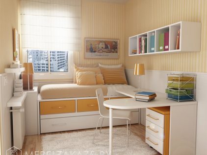 Ультрасовременный набор мебели в комнату для трехлетней девочки